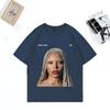 Beyoncé Cowboy Carter Тур 2025 Графическая Футболка Унисекс ЖЕНСКАЯ винтаж Хип-Хоп уличная одежда Круглый вырез Хлопковая одежда футболка с коротким рукавом