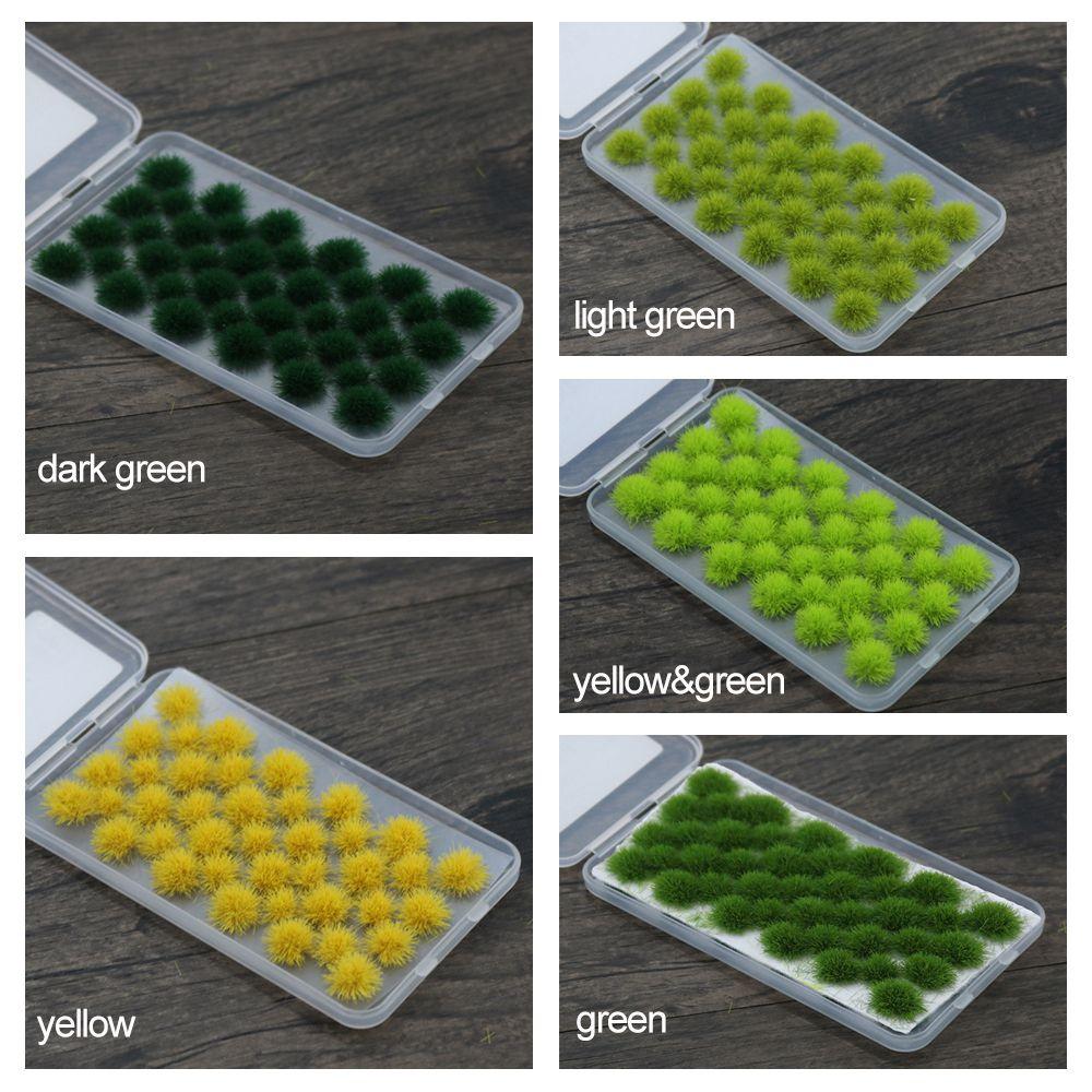 5mm Railway Wild Terrain Scenery Modeling Artificial Grass Cluster Static Grass Tuft Wargame Model