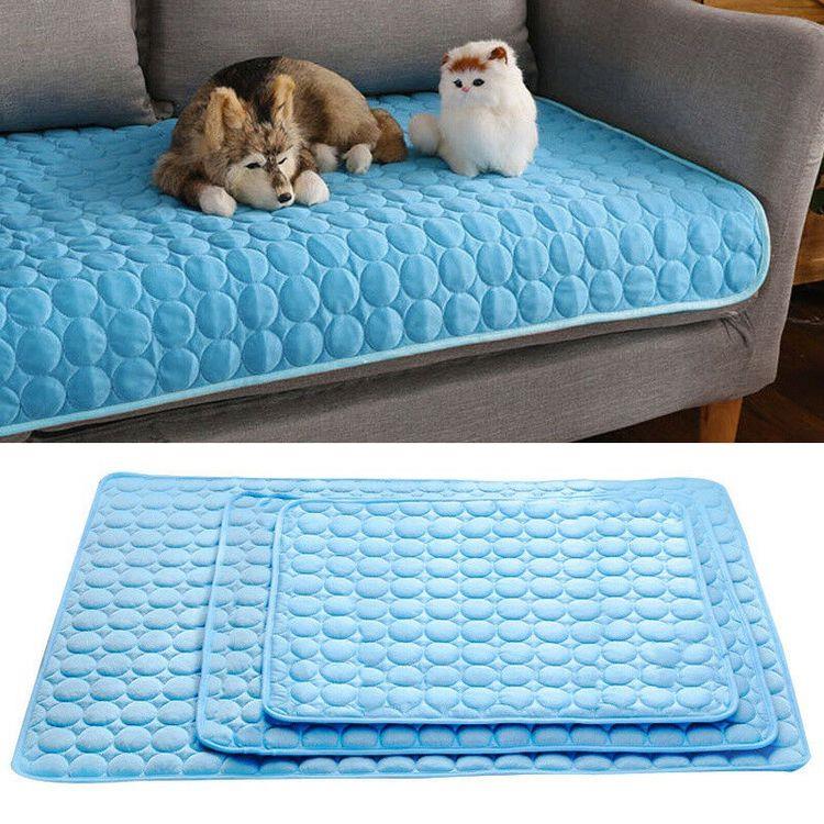 Охлаждающий коврик для собак Pet Ice Pad Teddy Mattress Cat Cushion Summer Keep Cool Bed Gel