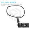Motorcycle Bar End Mirror for Triumph Bobber / Bonneville T120 / T100 / Trident 660 / Speed Twin 900 /1200 Retro Rearview Mirror