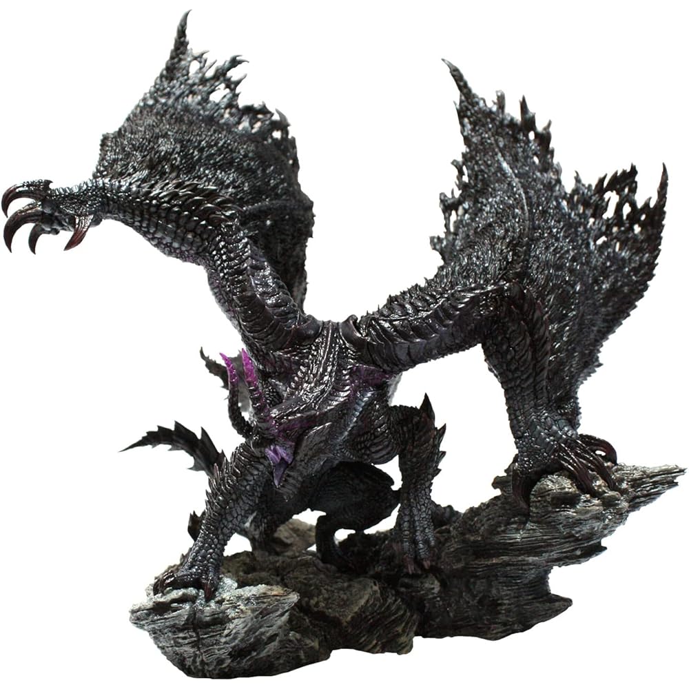 Capcom Figure Builder Creator's Model Black Dragon Gore Magala Reissue Approximately H205 x W235 x D240mm