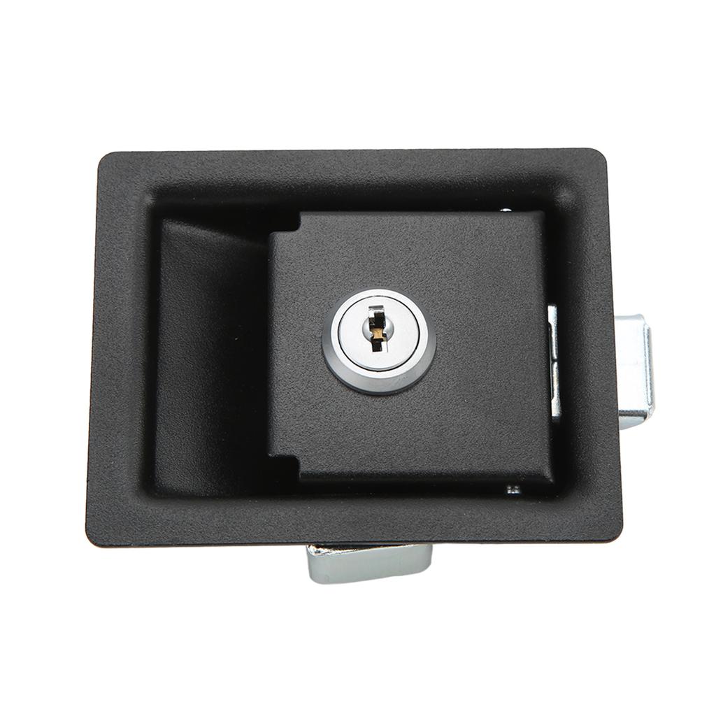 Ручка-замок для внутренней панели шкафа автодома из углеродистой стали с 2 ключами, замена для кемперов, прицепов