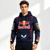 Мужская весенне-осенняя одежда для гонок F1 и мотоциклистов, нишевый стиль Red Bull, новый стиль с принтом, длинный рукав