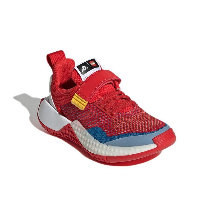 LEGO x adidas Sport Pro J Красные Белые Детские Кроссовки Облачно-Белые GW3015