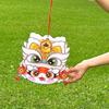 Vintage Chinese Snake Portable Lantern Traditional New Year Luminous Lantern  Lantern Festival