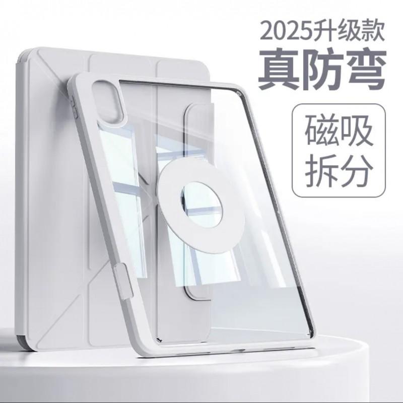 Magnetic Detachable TPU Case OPPO Pad Mini 8.8 Pad5 Pro 13.2 With Pen Slot 9N Fold Anti-Bend Design