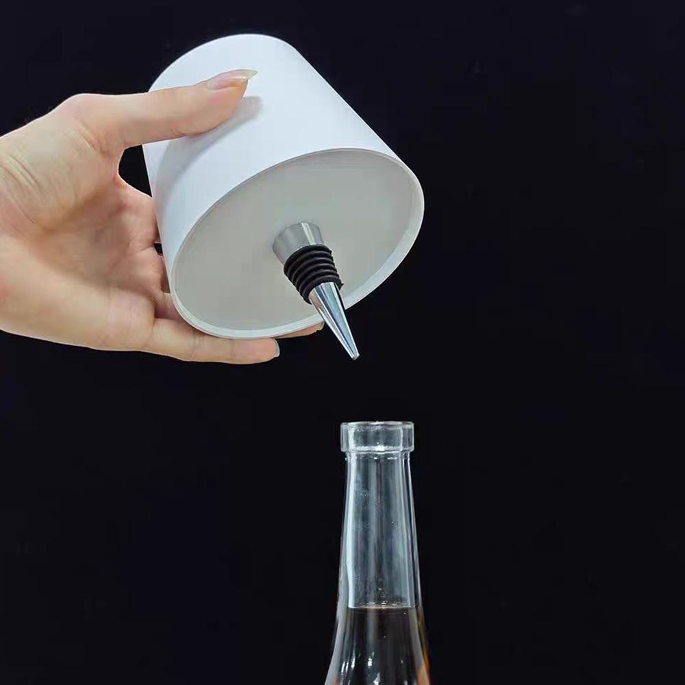 Перезаряжаемая беспроводная головка-светильник для винной бутылки с сенсорным управлением и 3 режимами освещения