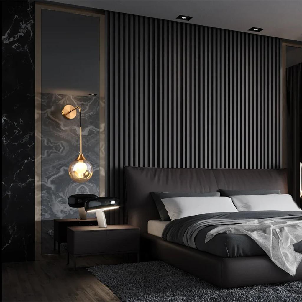 New E Appeal. Sophisticated and Functional LED Wall Mounted Lamp for Ambiance and Decor. Sleek Metallic Accents with Warm Illumi