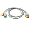Compatible with GE-OHMEDA,PRO1000. 3/5-Channel Snap/Clip, Replacement ECG Lead Wires Cable Adapter, Use for Companion ECG Trunk Cable
