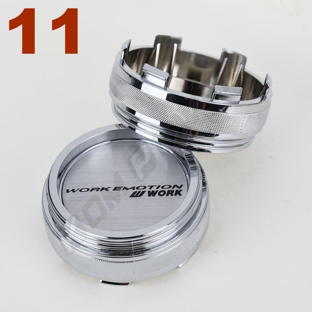 DBS3 4PCS 61MM OD / 57.5MM ID Sport Rim Cap WORK EMOTION MEISTER VS Sticker Centre Cap Rim Wheel Cover Cap Hubcaps