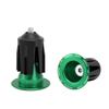 1 Pair Bike Handlebar End Plugs Aluminum Alloy Mountain Road Bicycle Handlebar End Cap Multi-color Cycling Handlebar Accessories
