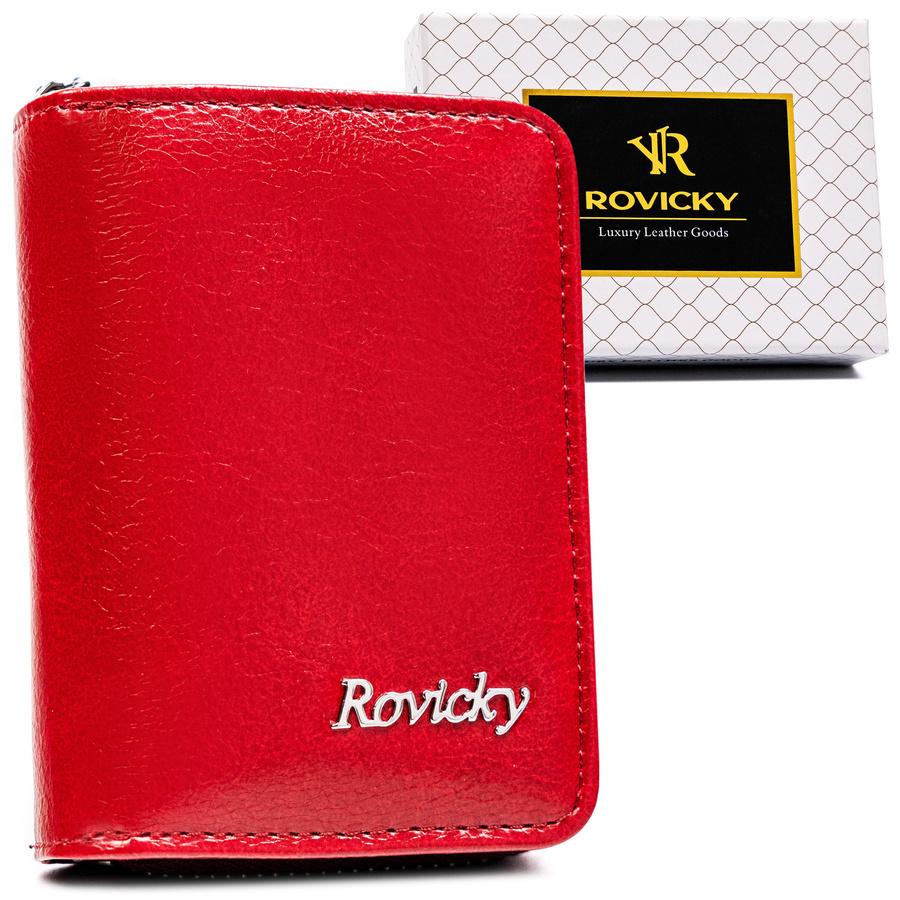Zgrabny stylowy damski portfel od Rovicky z RFID