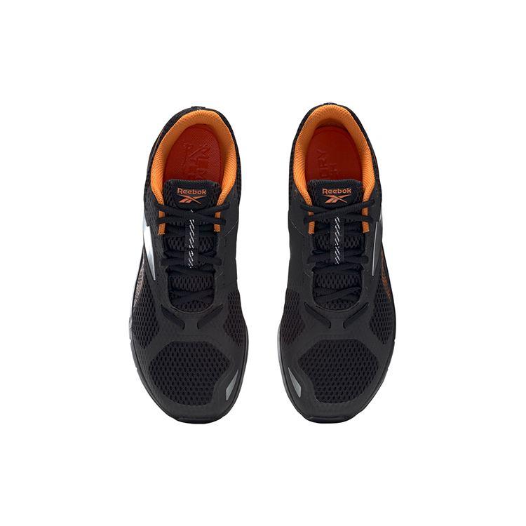 Reebok Бесконечная Дорога 2.0 Черно-оранжевые низкие беговые кроссовки FV1620