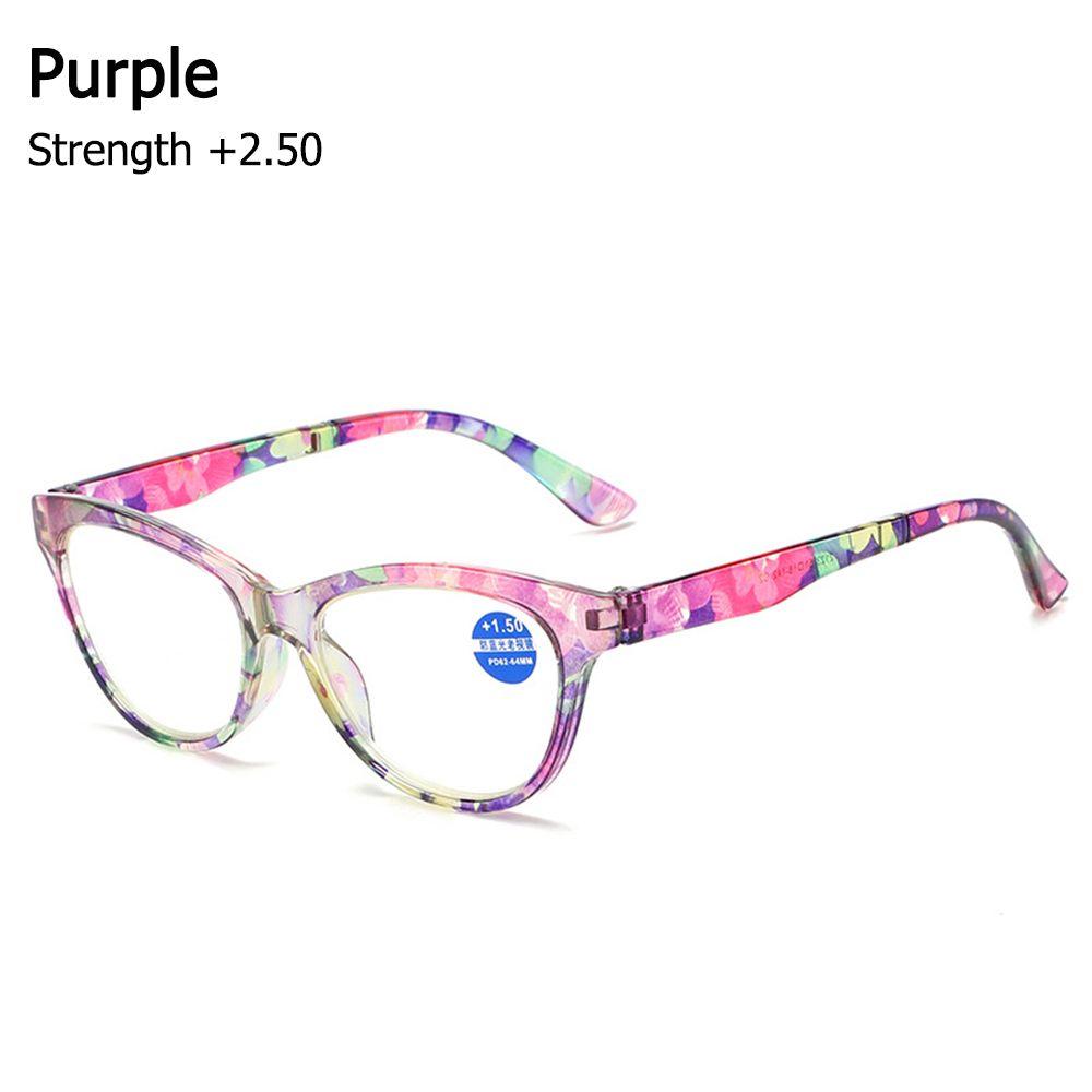 Women Vision Care Ultralight Reading Glasses Anti Blue-ray Presbyopic Eyeglasses Far Sight Eyewear