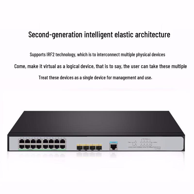 H3C S5016PV6-EI 16-Port Gigabit Managed Layer 2 Switch