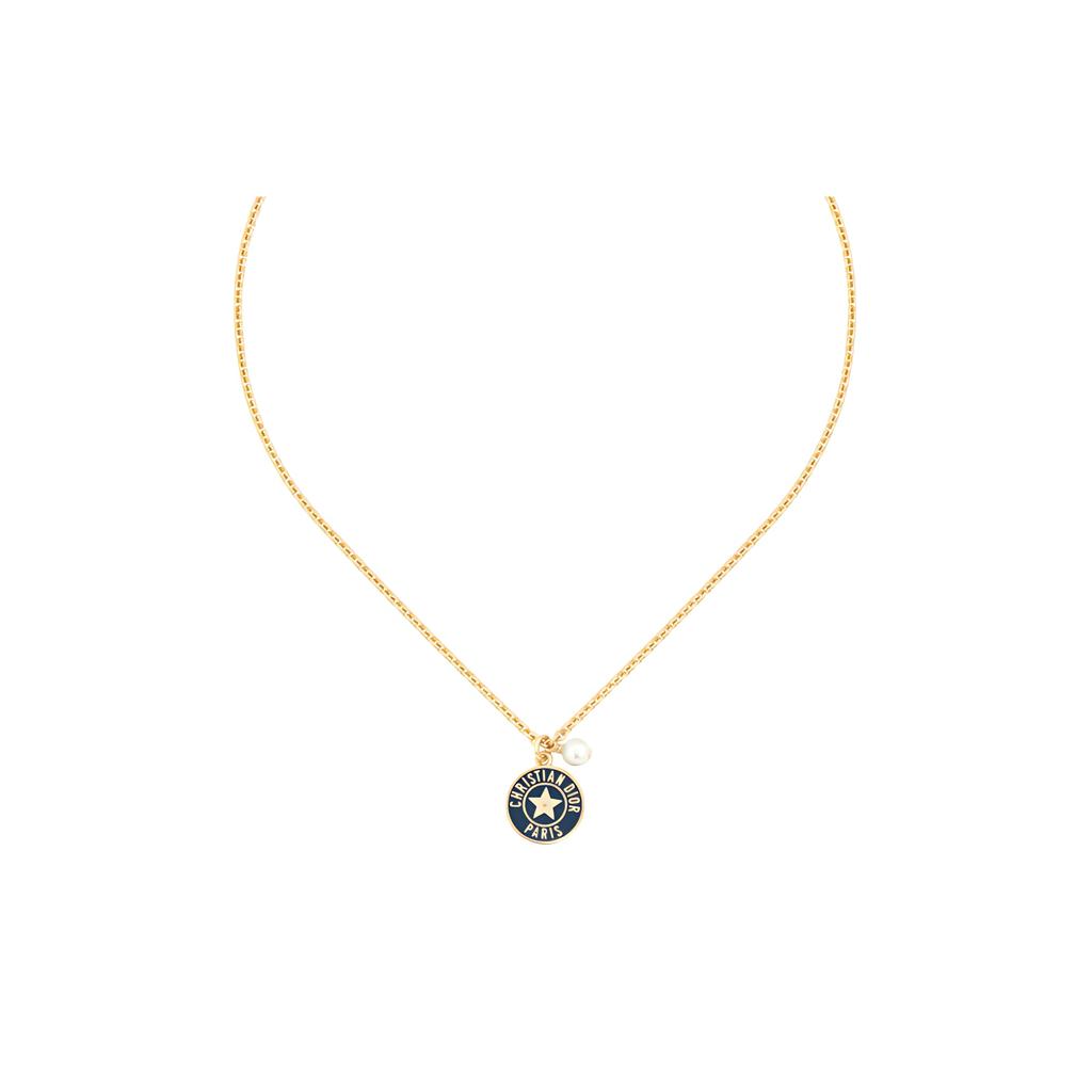 DIOR Necklaces Women's Gold N1840LEGLQ_D303