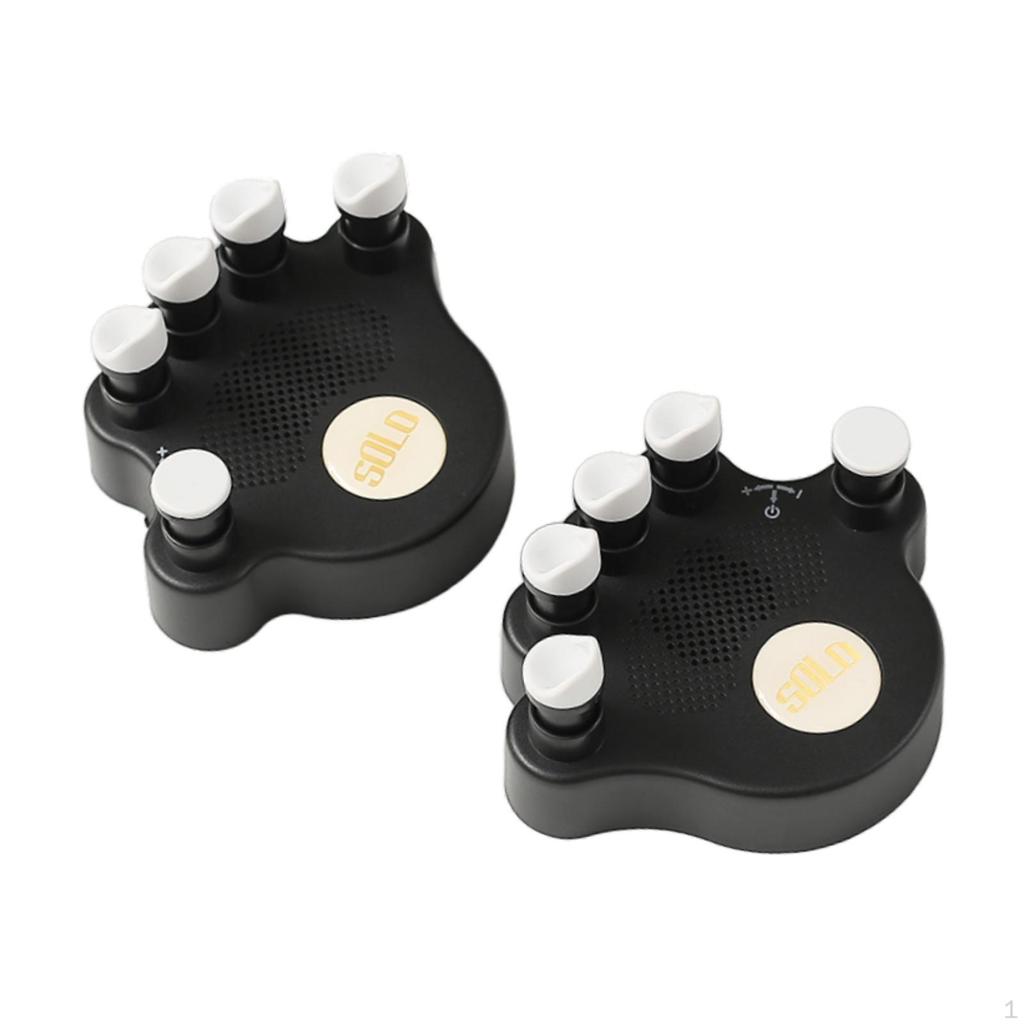 2 Pieces Kids Piano Finger Trainer Exerciser for Guitar Training Grip