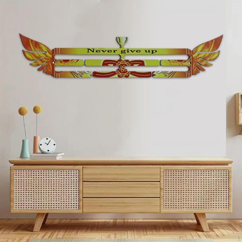 Medals Display Hanger Award Ribbon Organizer Metal Sturdy Holder Hanging Frame Rack for Golf