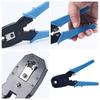 3 In 1 Crimping Tool For Cat5 Cat5e Cat6 Ethernet Cables With Steel Construction And Ergonomic Grip For RJ45 RJ11 Phone Cable Connectors