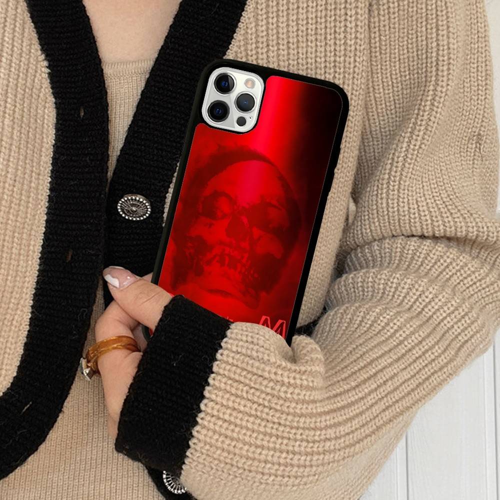 Крутой чехол для телефона в стиле Rock D-Depeche Для iPhone 16 Pro Max 15 14 Plus 14 13 12 11 17 PC+TPU Чехлы Задняя крышка