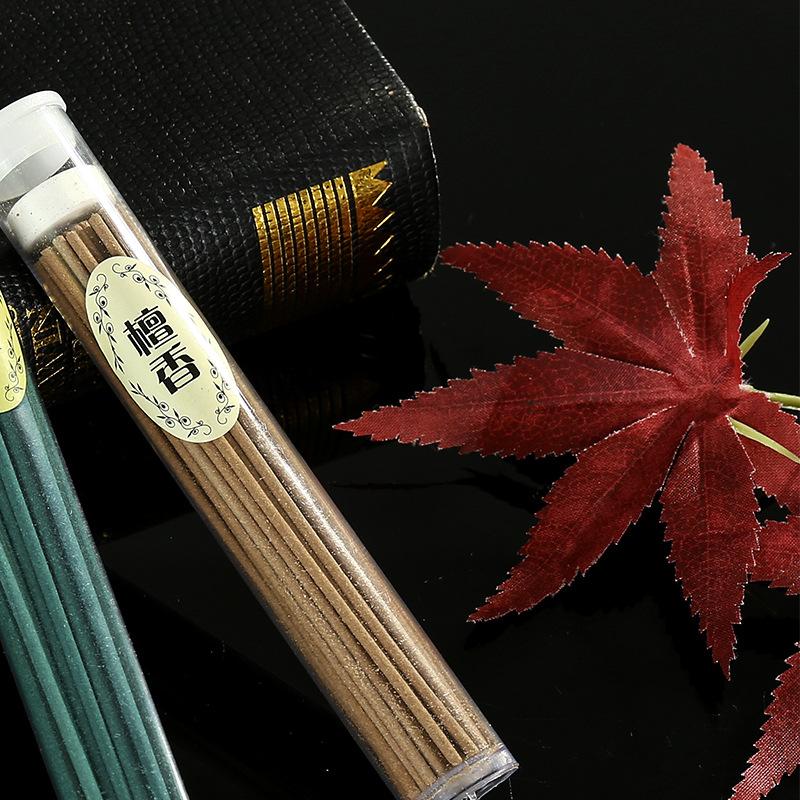 50 палочек в коробке Натуральные ароматические специи для помещений Сандаловое дерево Чистый воздух Курильницы для благовоний Ароматерапия Ароматные специи Свежий воздух