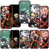 For iPhone 16 15 Xiaomi Redmi Note 13 12 11 Pro Max X 9 14 XR Samsung Galaxy A16 S24 S23 Plus Huawei OPPO Bakugou Katsuki My Hero Academia Phone Case