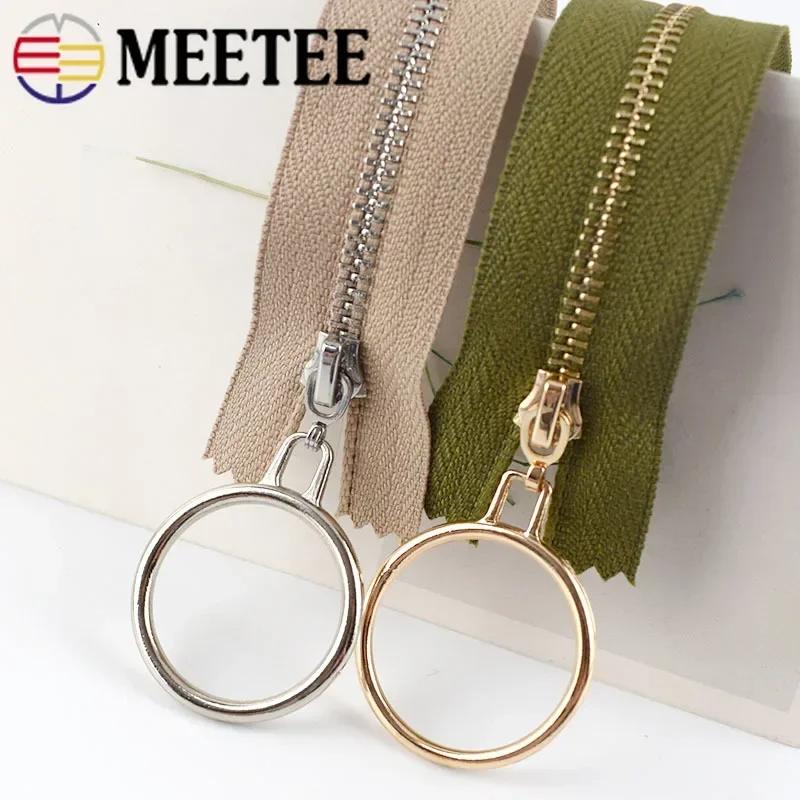 5 шт. Металлическая молния Meetee для шитья №3 15-30 см Закрытая молния Застежка Сумка Кошелек Декоративные молнии Ремонт DIY Аксессуар для одежды