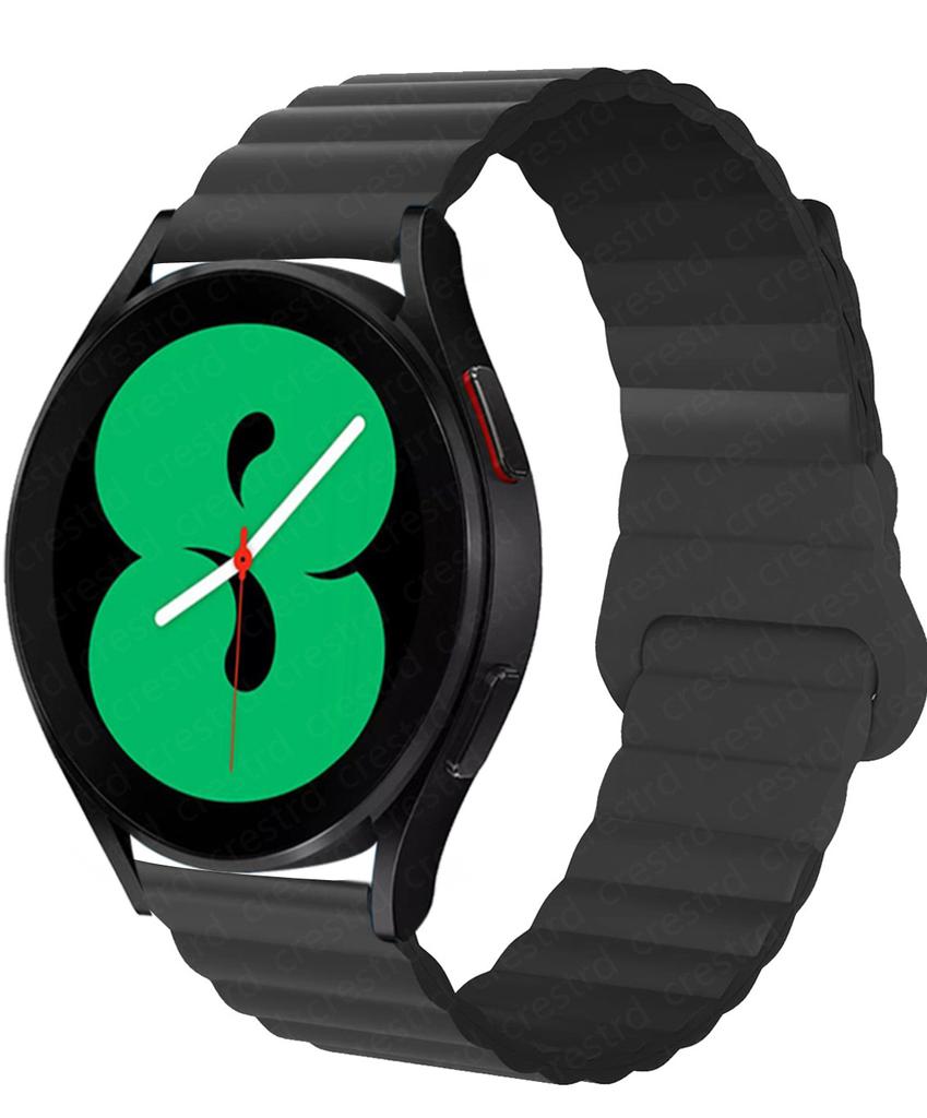 20/22mm Band for Samsung Galaxy Watch 5 Pro/4 6 Classic 46mm 42/active 2 Magnetic Silicone Bracelet Huawei Watch Gt 2/Pro Strap