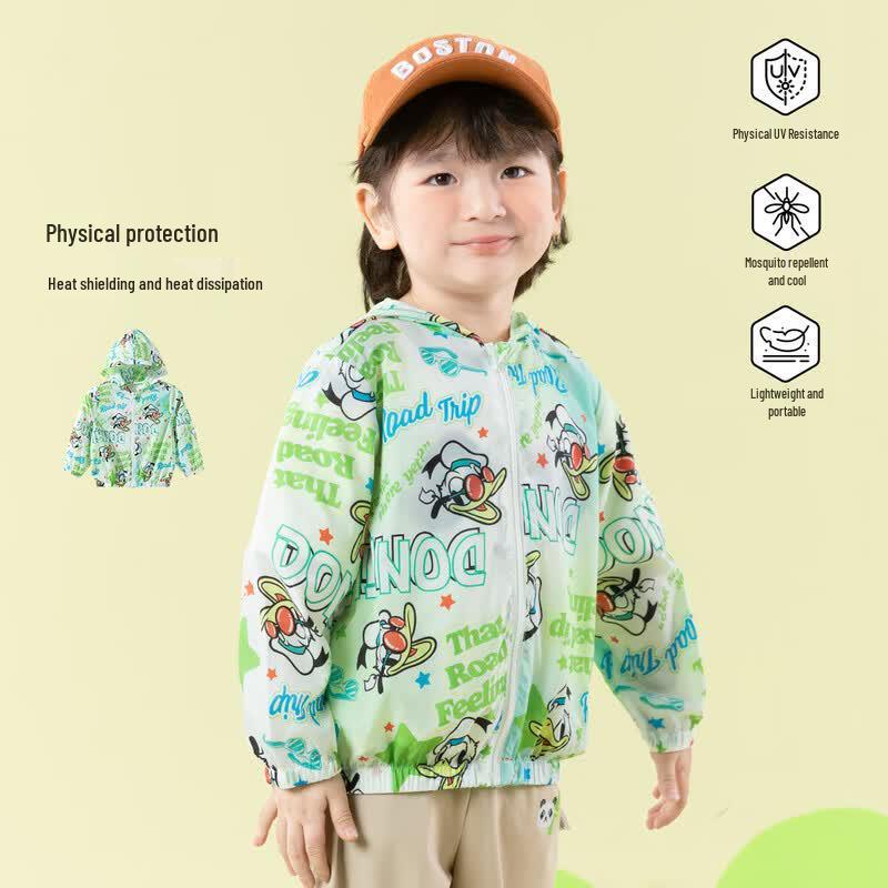 Disney Boys' Mickey Graffiti Print Sun Protection Jacket