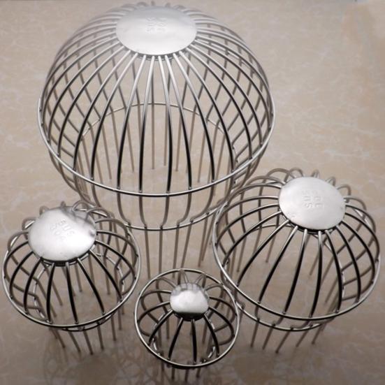 Anti-blocking Floor Drain Antifouling Stainless Drain Outlet Round Net Cover for Garden