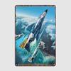 F4 Phantom Металлическая табличка Настенная роспись Дизайн кухни Настенный декор Жестяная табличка Постер