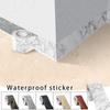 Водонепроницаемый самоклеящийся плинтус настенная наклейка поясная плинтус настенная отделка угловая линия протектор декор плинтус