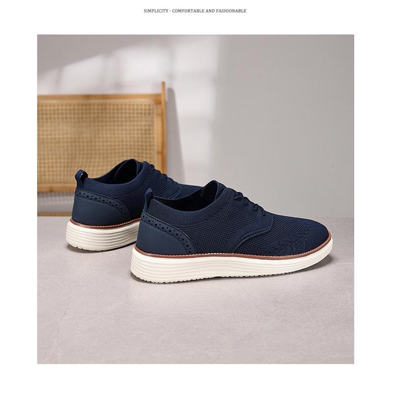 Lightweight lace up casual men's shoes, Le Fu shoes for men