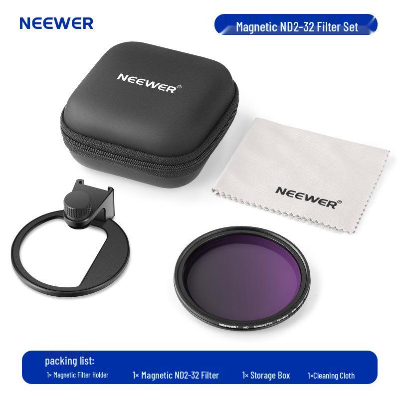 NEEWER 67MM HD ND2-32 Универсальный фильтр для телефона с магнитным зажимом