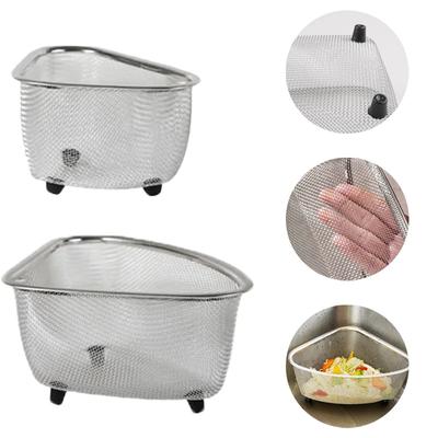 Фильтр для кухонной мойки из нержавеющей стали Swan Drain Basket Garbage Filter Shelf противоскользящее сито Multifunctional Drain Basket