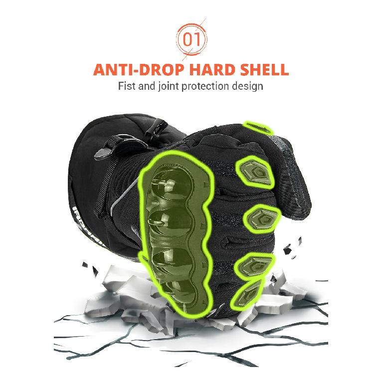 Motorcycle Gloves Warm And Windproof Winter Riding Gloves Touch Screen Anti Fall And Waterproof Motorcycle Rider Gloves