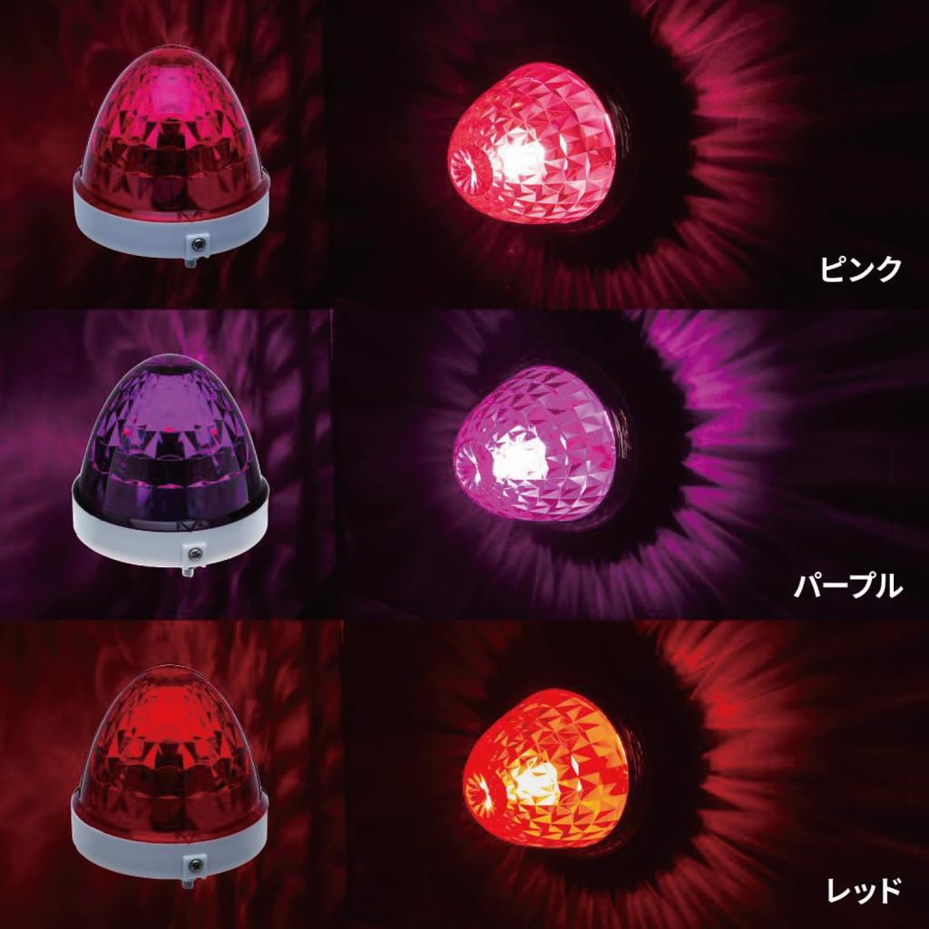 JET 632226 632226 632226 JB Bath Marker Lamp, Shiny, Compatible Lens, Purple, 1 Pack