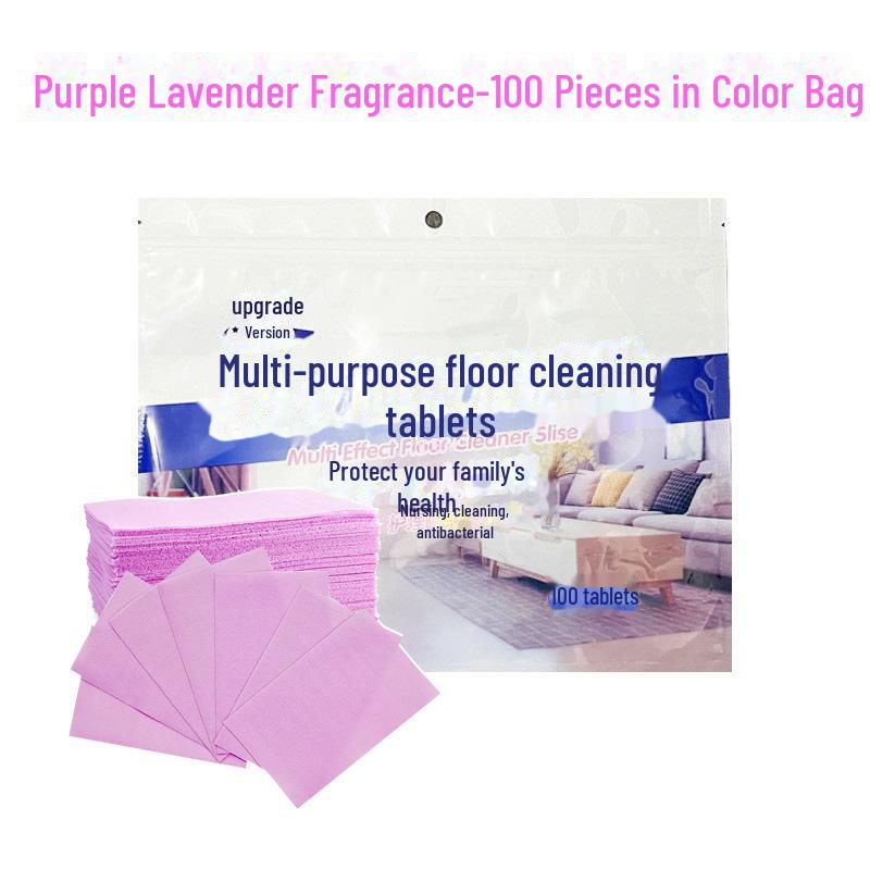 Fragrant Multi-Effect Floor Cleaning Tablets: Strong Decontamination & Brightening for Tile Floors