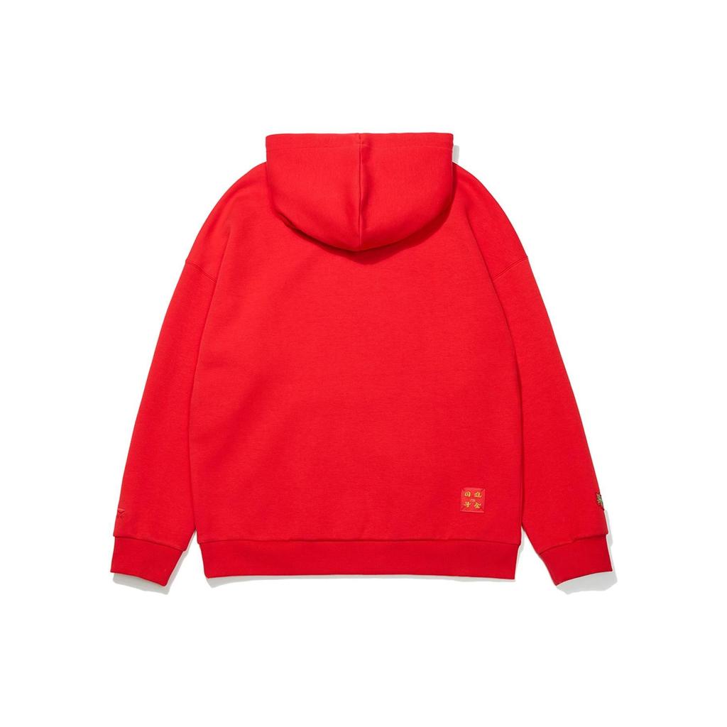 Свитшот Li Ning Sports Life Collection Унисекс Алый AWDT013-2