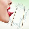 Stainless Steel Tongue Scraper Cleaner Fresh Breath Keeper Oral Hygiene with Box