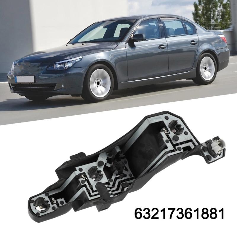 63217361881 63217361882 для E60 2007-2010 Задняя левая/правая панель разъема фонаря Держатель лампы заднего фонаря Печатная плата