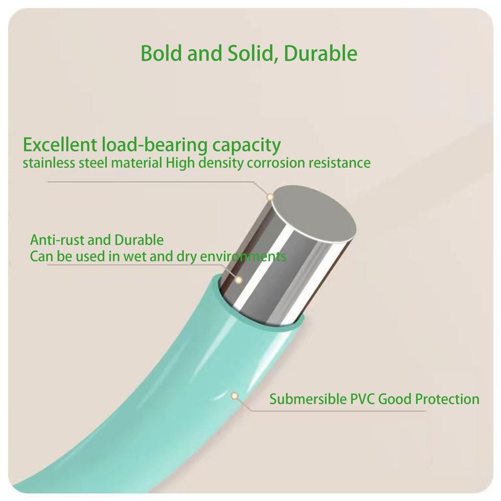 Металлические вешалки, нескользящая металлическая вешалка для сушки одежды с пластиковым покрытием для взрослых, для подвешивания и сушки одежды, 10 шт.