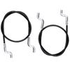 2Pcs Front Drive Clutch Cable 1501123Ma For Snow Thrower 1695361 1695444
