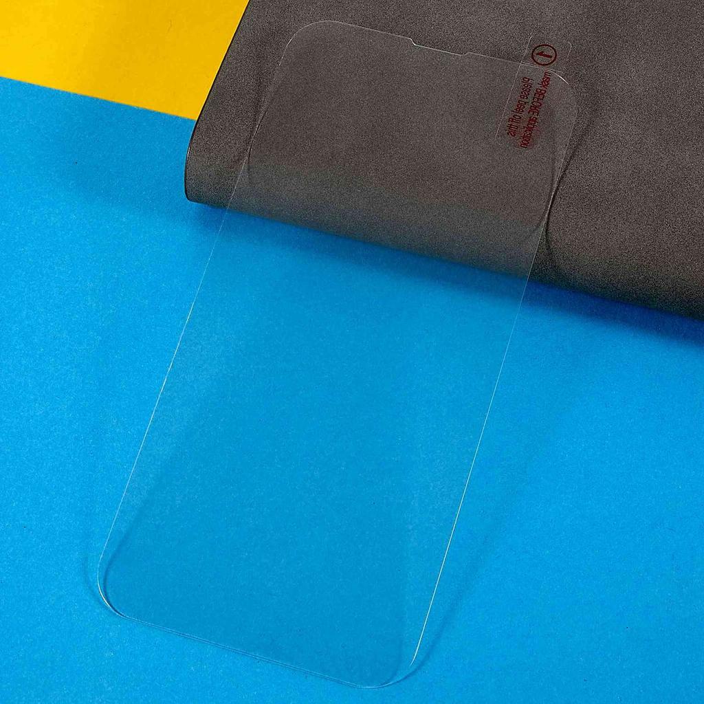 Защитное стекло для iPhone 14 Plus, устойчивое к царапинам, HD прозрачное, с пластиковым инструментом для установки методом литья под давлением