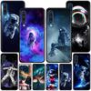 Модный чехол Moon Astronav Space для Samsung Galaxy A50 A10 A70 A30 A20e A40 A20s A10s A10e A90 5G A80, мягкий черный чехол для телефона