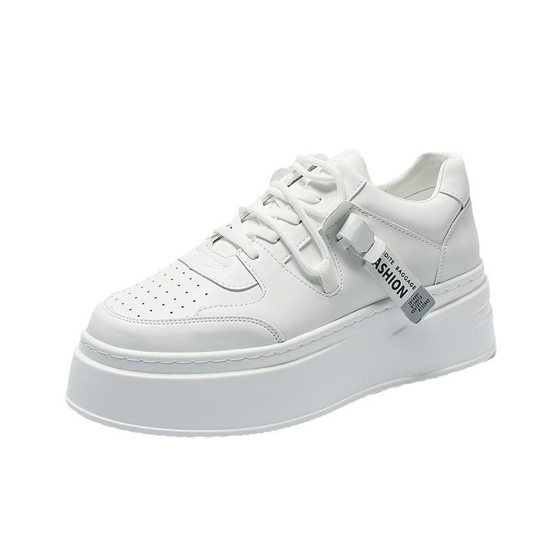 Мужская обувь увеличивается в высоту весной и осенью, маленькие белые кроссовки, мужские кроссовки на толстой подошве, повседневная спортивная обувь, нишевые кеды Guochao, al