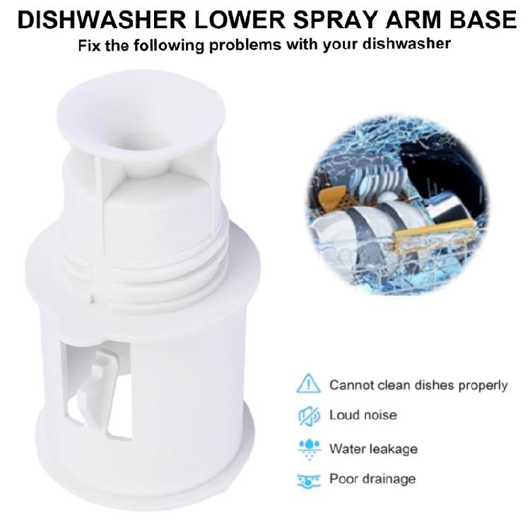 Professional Lower Sprayed Arm Base Appliance Repair Part Kitchen Dishwasher Component ABS Support Base for Dishwashers
