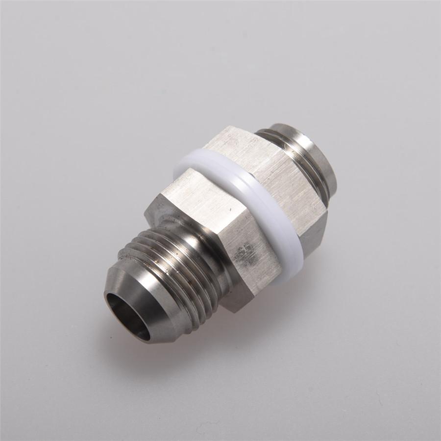 Universal Turbo Steel Oil Pan Return Drain Plug Adapter Bung Fitting For AN10 Weldab