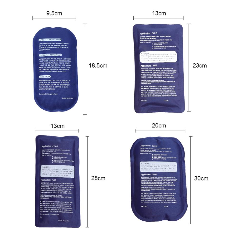 Многоразовый горячий/холодный пакет Портативные многоцелевые пакеты со льдом для нагревания при спортивных травмах