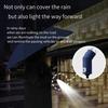 Rotating LED Flashlight Umbrella Dual Use Sun Rain Umbrella with 10-Bone Frame, Automatic UV Protection, Compact Travel Shade